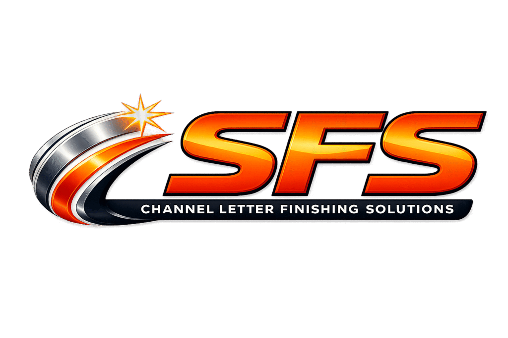 SFS channel letter finishing solutions